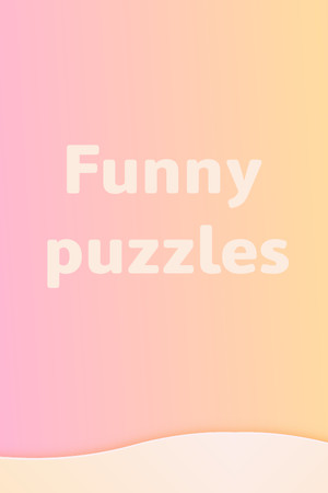 Funny puzzle cover
