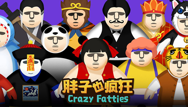 Crazy Fatties Steam capsule image