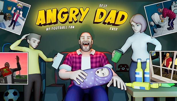 Angry Dad Steam capsule image