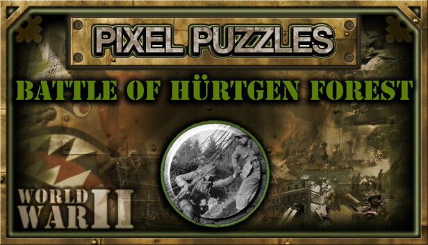 Pixel Puzzles WW2 Jigsaw - Pack: Battle of Hürtgen Forest Steam capsule image
