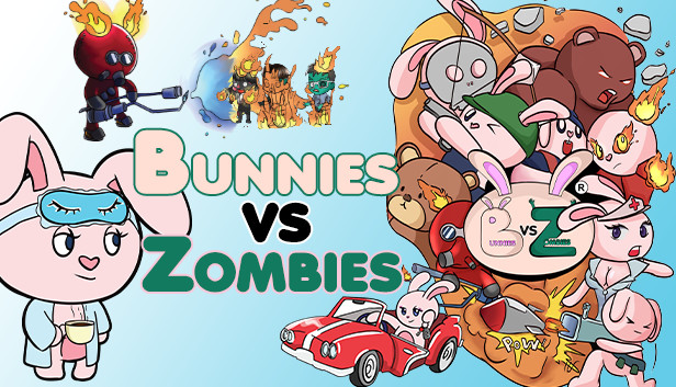 Bunnies Vs Zombies Steam capsule image