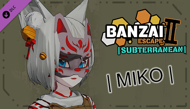 Banzai Escape 2 Subterranean - Miko Costumes Steam capsule image
