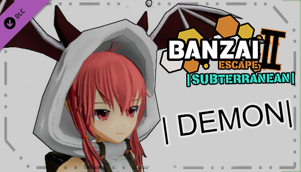 Banzai Escape 2 Subterranean - Demon Hoodie Steam capsule image