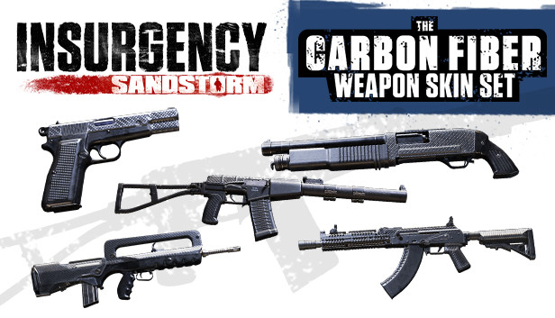 Insurgency: Sandstorm - Carbon Fiber Weapon Skin Set Steam capsule image
