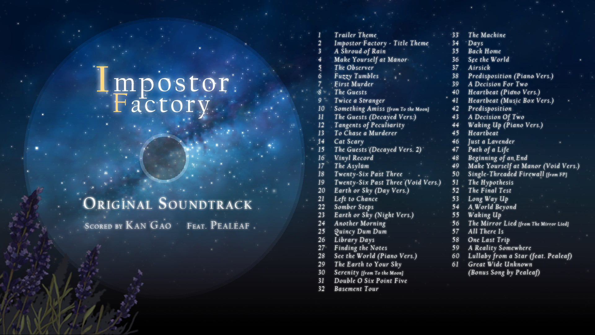 Desapego Games - Steam > To The Moon+A Bird Story+Finding Paradise+Impostor Factory Steam Global Keys