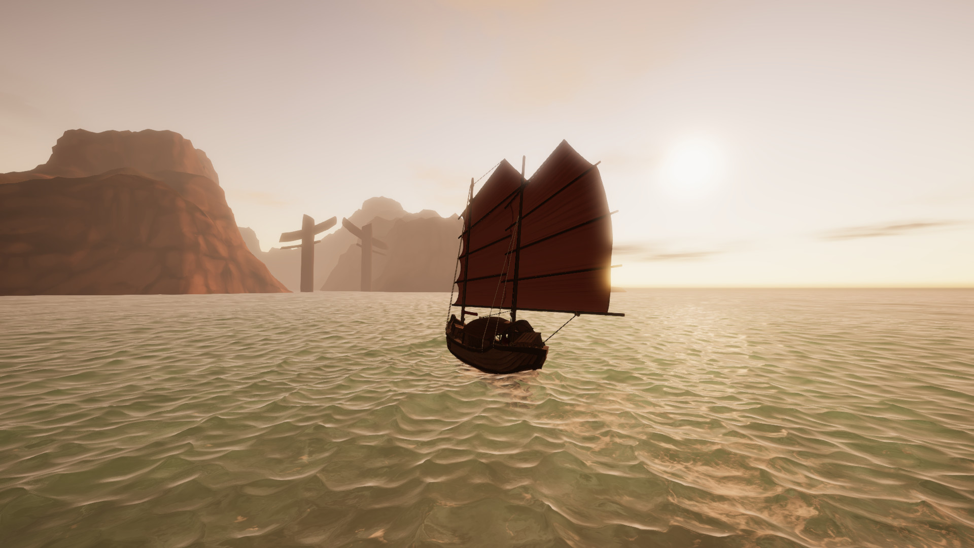 the forest wiki sail sailboat