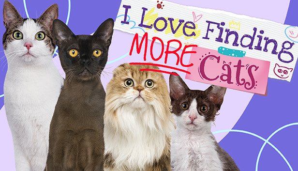 I Love Finding MORE Cats Steam capsule image