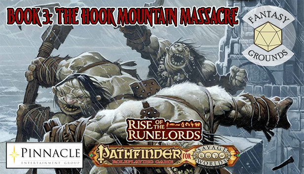 Fantasy Grounds - Pathfinder(R) for Savage Worlds: Rise of the Runelords! Book 3 - The Hook Mountain Massacre Steam capsule image