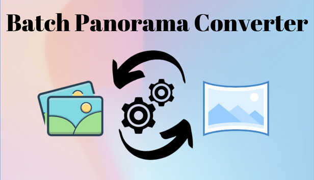Batch Panorama Converter: 360 Image Tool Steam capsule image