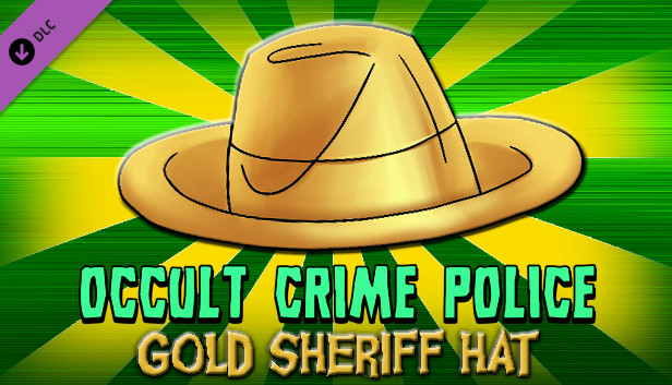 Occult Crime Police - Gold Sheriff Hat Steam capsule image