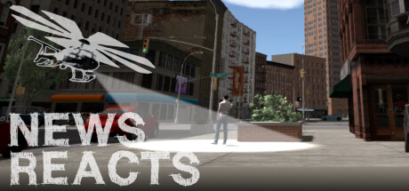News Reacts header