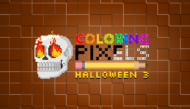 Coloring Pixels - Halloween 3 Pack Steam capsule image