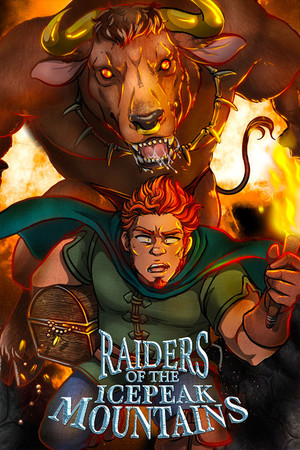 Raiders of the Icepeak Mountains cover art