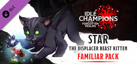 Idle Champions - Star the Displacer Beast Kitten Familiar Pack