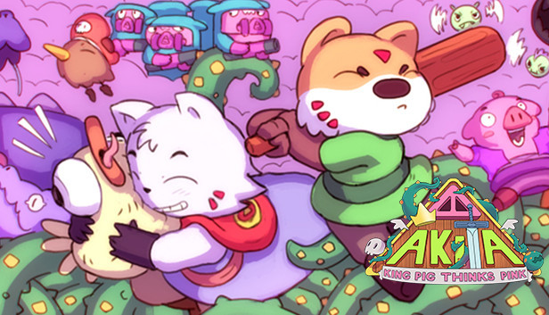 Akita: King Pig Thinks Pink Steam capsule image