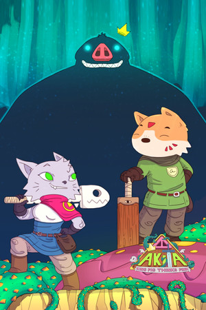 Akita: King Pig Thinks Pink cover art