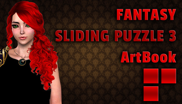 Fantasy Sliding Puzzle 3 - ArtBook Steam capsule image