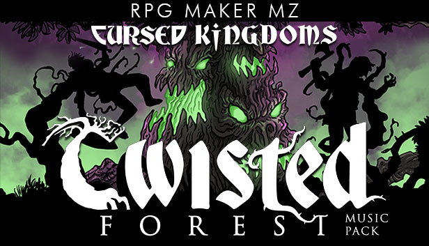 RPG Maker MZ - Cursed Kingdoms - Twisted Forest Music Pack Steam capsule image