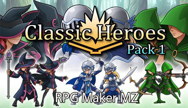 RPG Maker MZ - Classic Heroes Steam capsule image