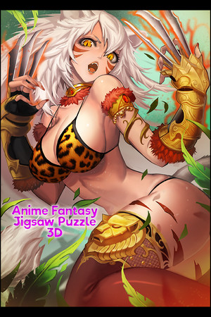Anime Fantasy Jigsaw Puzzle 3D cover art