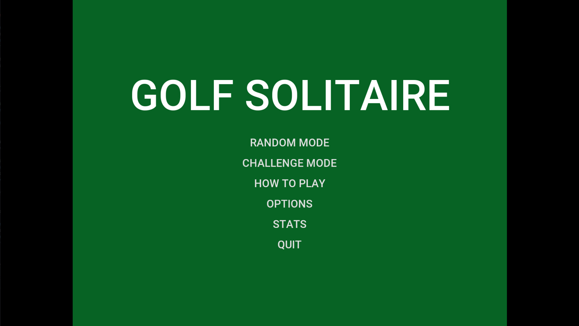 Solitaire / Play Golf Solitaire
