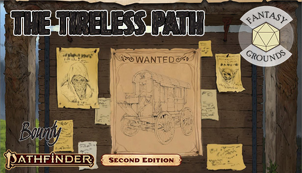 Fantasy Grounds - Pathfinder 2 RPG - Pathfinder Bounty #8: The Tireless Path Steam capsule image