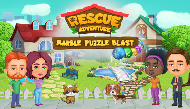Marble Puzzle Blast - Rescue Adventure Steam capsule image