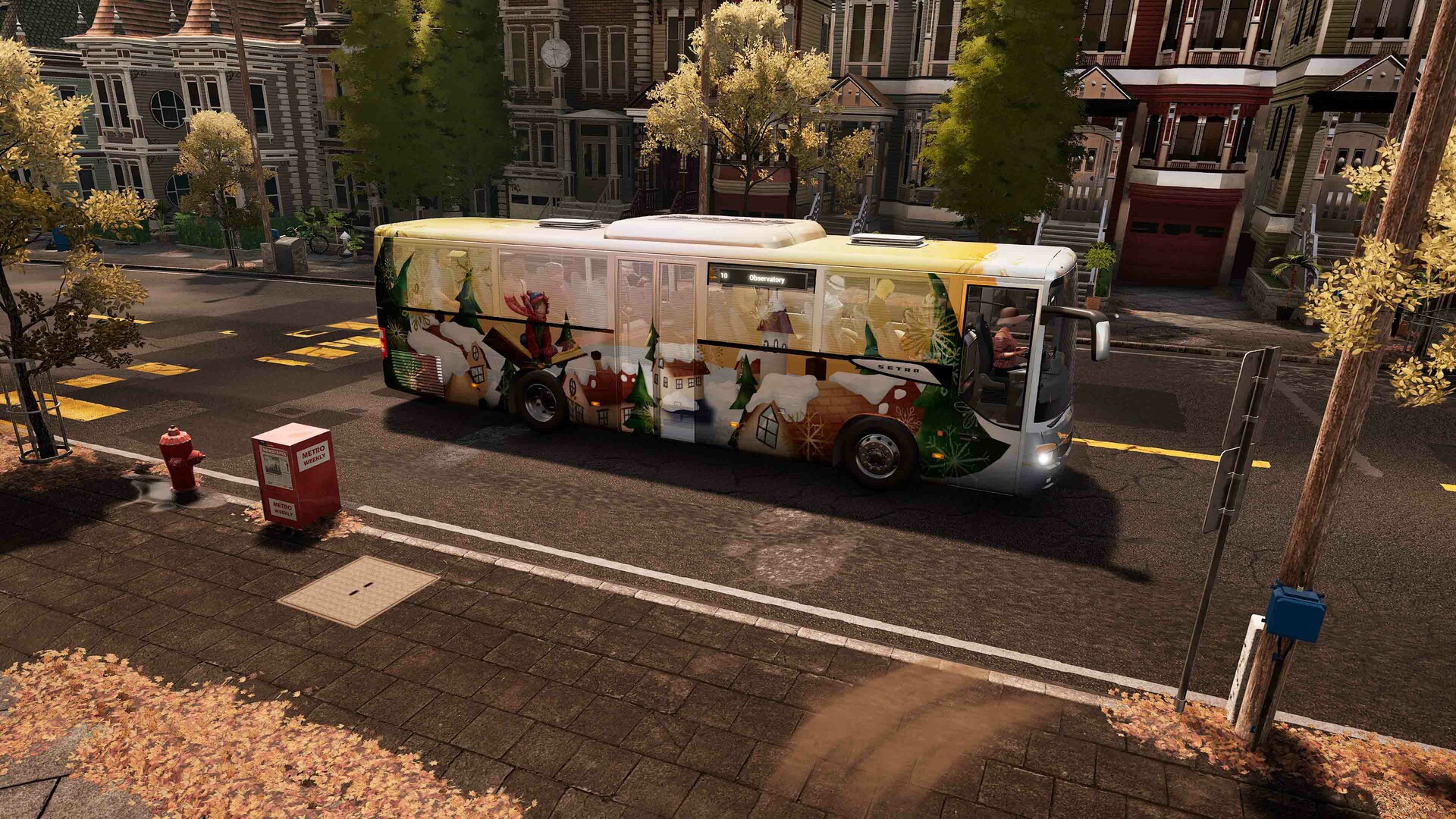 Bus Simulator 21 Next Stop - Christmas Skin Pack a Steamen
