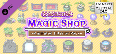 Save 30% on RPG Maker MZ - Magic Shop Animated Interior Pack on Steam
