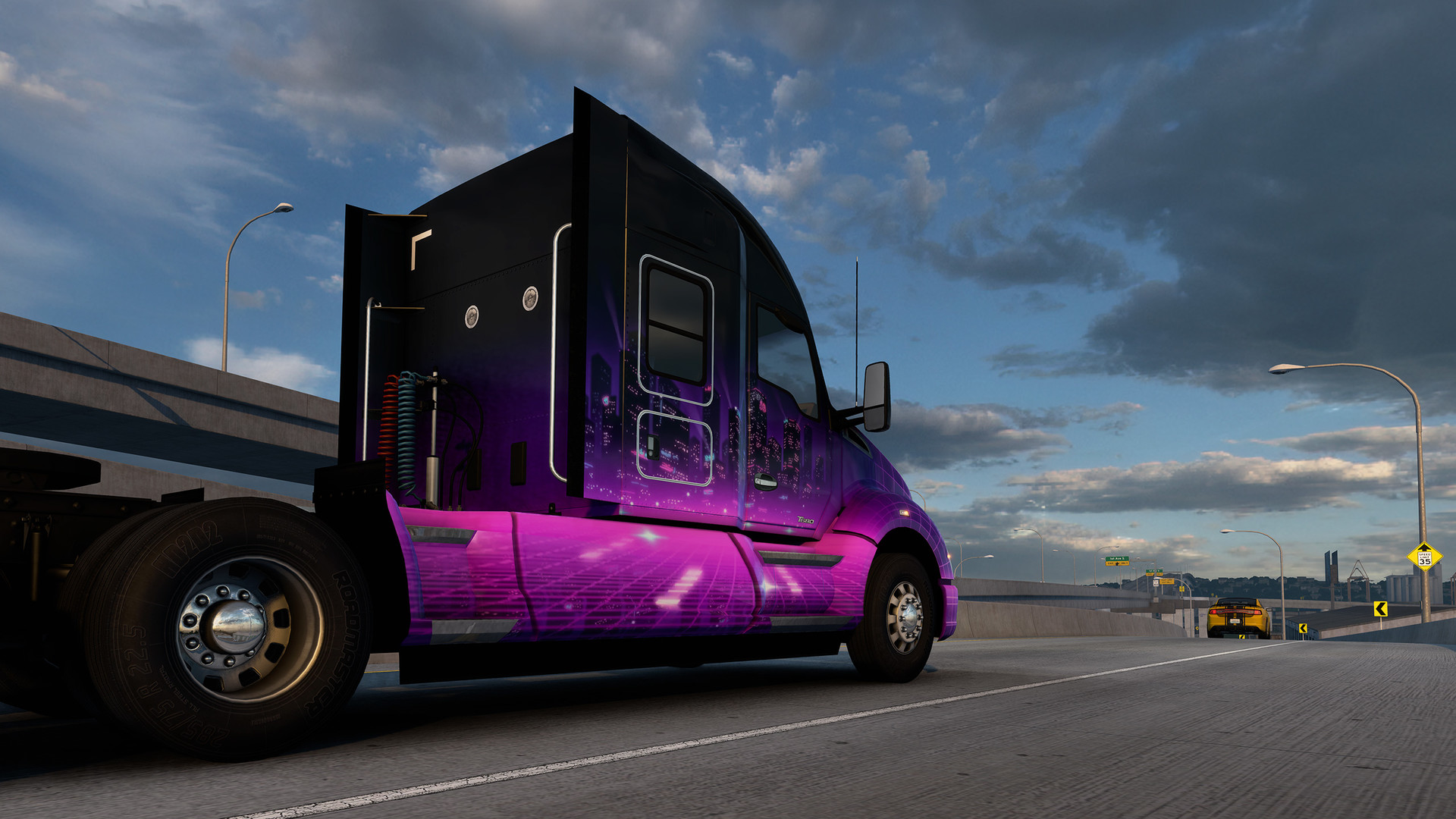 American Truck Simulator Retrowave Paint Jobs Pack on Steam