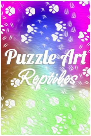 Puzzle Art: Reptiles cover