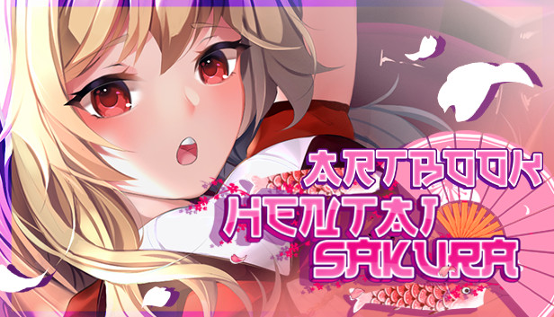 Hentai Sakura 🌸🌊 - Artbook Steam capsule image