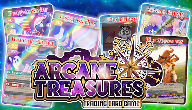 Arcane Treasures: Trading Card Game Steam capsule image