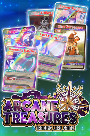 Arcane Treasures: Trading Card Game cover art