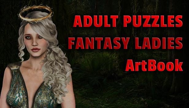 Adult Puzzles - Fantasy Ladies ArtBook Steam capsule image
