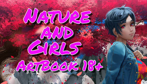 Nature and Girls - Artbook 18+ Steam capsule image