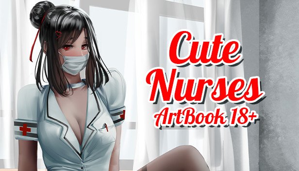 Cute Nurses - Artbook 18+ Steam capsule image