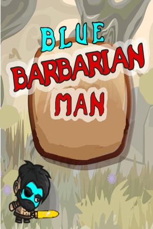 Blue Barbarian Man cover art
