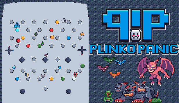 Plinko Panic! Steam capsule image