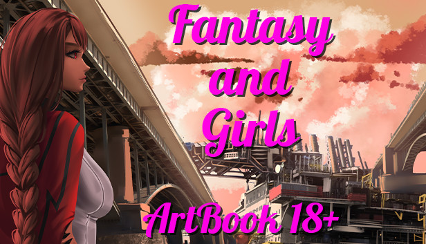 Fantasy and Girls - Artbook 18+ Steam capsule image