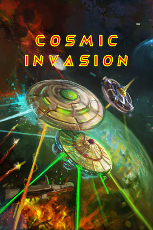 Cosmic Invasion mobile game logo