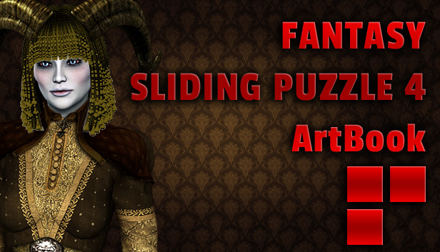 Fantasy Sliding Puzzle 4 - ArtBook Steam capsule image