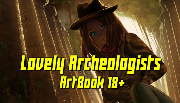 Lovely Archeologists - Artbook 18+ Steam capsule image