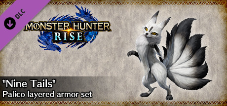 MONSTER HUNTER RISE - "Nine Tails" Palico layered armor set