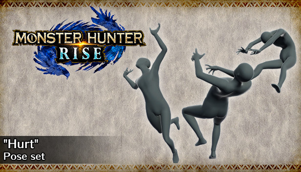 MONSTER HUNTER RISE - "Hurt" pose set Steam capsule image
