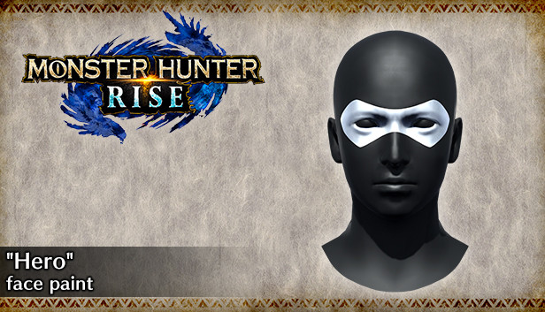 MONSTER HUNTER RISE - "Hero" face paint Steam capsule image