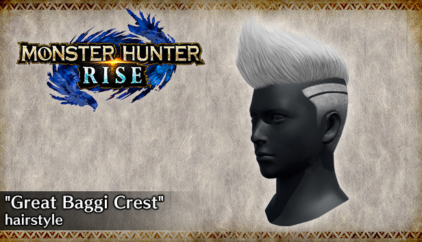 MONSTER HUNTER RISE - "Great Baggi Crest" hairstyle Steam capsule image