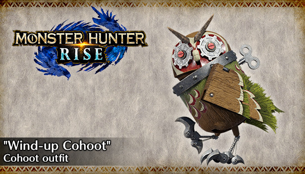 MONSTER HUNTER RISE - "Wind-up Cohoot" Cohoot outfit Steam capsule image