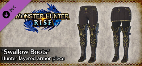 MONSTER HUNTER RISE - "Swallow Boots" Hunter layered armor piece