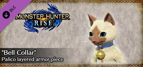MONSTER HUNTER RISE - "Bell Collar" Palico layered armor piece
